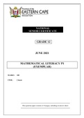 BTE 2601 June 2021 exam Gr12 math Q/A