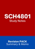 SCH4801 (Notes, QuestionsPACK)
