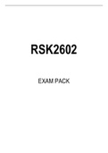 RSK2602 Summarised Study Notes