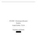 PYC4807 – Psychological Research Portfolio