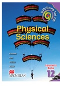 Class notes Physical Sciences  Physical Sciences for All, ISBN: 9780853201922