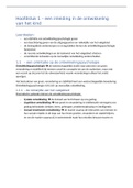 Samenvatting  Ontwikkelingspsychologie (PB0112)
