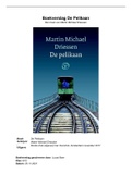 Boekverslag De Pelikaan Martin Michael Driessen