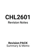 CHL2601 - Notes (Summary)
