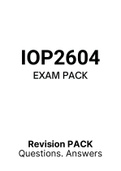 IOP2604 - EXAM PACK (2022)