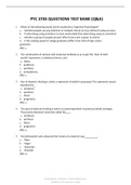 PYC3703 QUESTIONS TEST BANK (Q&A)