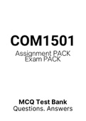 COM1501 - MCQ Exam PACK (2022)