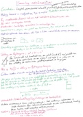 Samenvatting (PABO) Meten en Meetkunde - handgeschreven in kleur