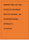 Art and Science of Advanced Practice Nursing
