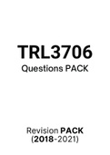 TRL3706 - Exam Questions PACK (2018-2021) 