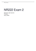NR222 Exam 2022