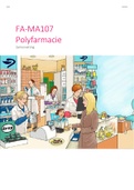 FA-MA107 Polyfarmacie Samenvatting Tentamenstof 