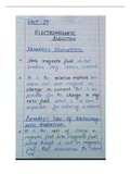 electromagnetic induction revision 