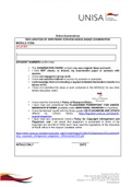 Exam (elaborations) CLA1501 - Commercial LAw 1A (CLA1501) JAN/FEB 2022 SUPPLEMENTARY EXAM RESPONSES (18/02/2022)