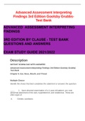 Advanced Assessment Interpreting Findings 3rd Edition Goolsby Grubbs(- Test Bank.docx