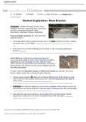 Exam (elaborations) GIZMO Copy of KWAL 5 River Erosion