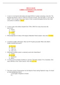 HESI V2 MATH CORRECT QUESTIONS AND ANSWERS GRADED A