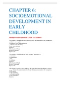 HAPTER 6- SOCIOEMOTIONAL DEVELOPMENT IN EARLY CHILDHOOD.