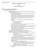 Fundamentals of Nursing Study Guide for Exam 2 Module 4 – Clinical Judgement and Nursing Process