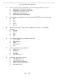PGY 300 Renal Practice Questions Spring (2021-2022) 100%
