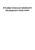 PYC2602 SUMMARY -STUDY -NOTES 100%