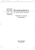 Summary  ECS1501 - Economics IA (ECS1501)