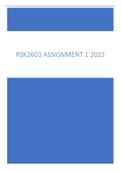 Rsk2601 assignment  1 2022
