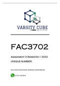 FAC3702 Assignment 2 Semester 1 2022