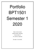 BPT1501 - Portfolio