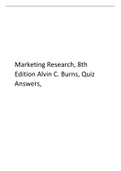 Marketing Research, 8th Edition Alvin C. Burns, Quiz Answers,.pdf