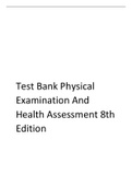 Test Bank Physical Examination And Health Assessment 8th Edition.pdf