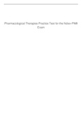 Pharmacological Therapies Practice Test for the NCLEX-PN® Exam