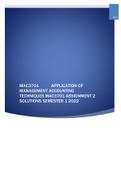 MAC3701 ASSIGNMENT 2 SOLUTIONS SEMESTER 1 2022