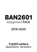 BAN2601 - Combined Tut201 Letters (2018-2020)