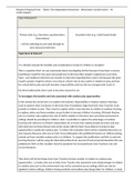 Newman University TEI601 Dissertation proposal form