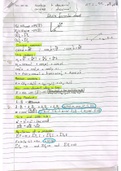 SWK122 formula sheet