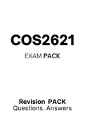 COS2621 - EXAM PACK (2022)