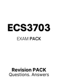 ECS3703 - EXAM PACK (2022)