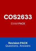 COS2633 - EXAM PACK (2022)