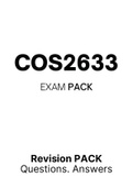 COS2633 - EXAM PACK (2022) 