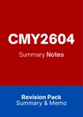 CMY2604 - Notes for Dealing With Young Offenders (Summary)