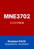 MNE3702 - EXAM PACK (2022)