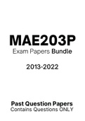 MAE203P - Exam Questions PACK (2013-2022)