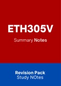 ETH305V - Notes for Multicultural Education (Summary)
