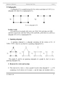 Subgraph & Graphs isomorphism & Operations on Graphs 