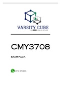 CMY3708 MCQ EXAM PACK 2022
