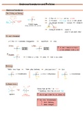 Zusammenfassung Chemie „Aminocarbonsäuren und Proteine“