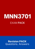MNN3701- EXAM PACK (2022)