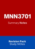 MNN3701 - Summarised Notes