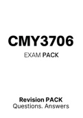 CMY3706 - EXAM PACK (2022)